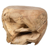 Sola Side Table, Bleached